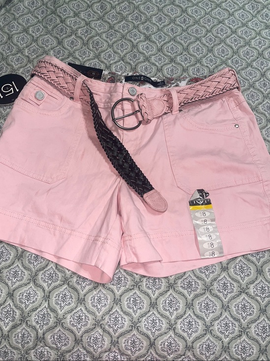 one5one Pants - BNWT ONE5ONE belted in Dusky Pink short SIZE #8